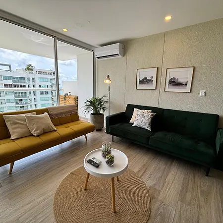 Apartamento Dominiqueplayaazul Apto De Lujo Con Jacuzzi Privado En Balcon Cartagena