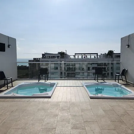 Dominiqueplayaazul Apto De Lujo Con Jacuzzi Privado En Balcon * Cartagena